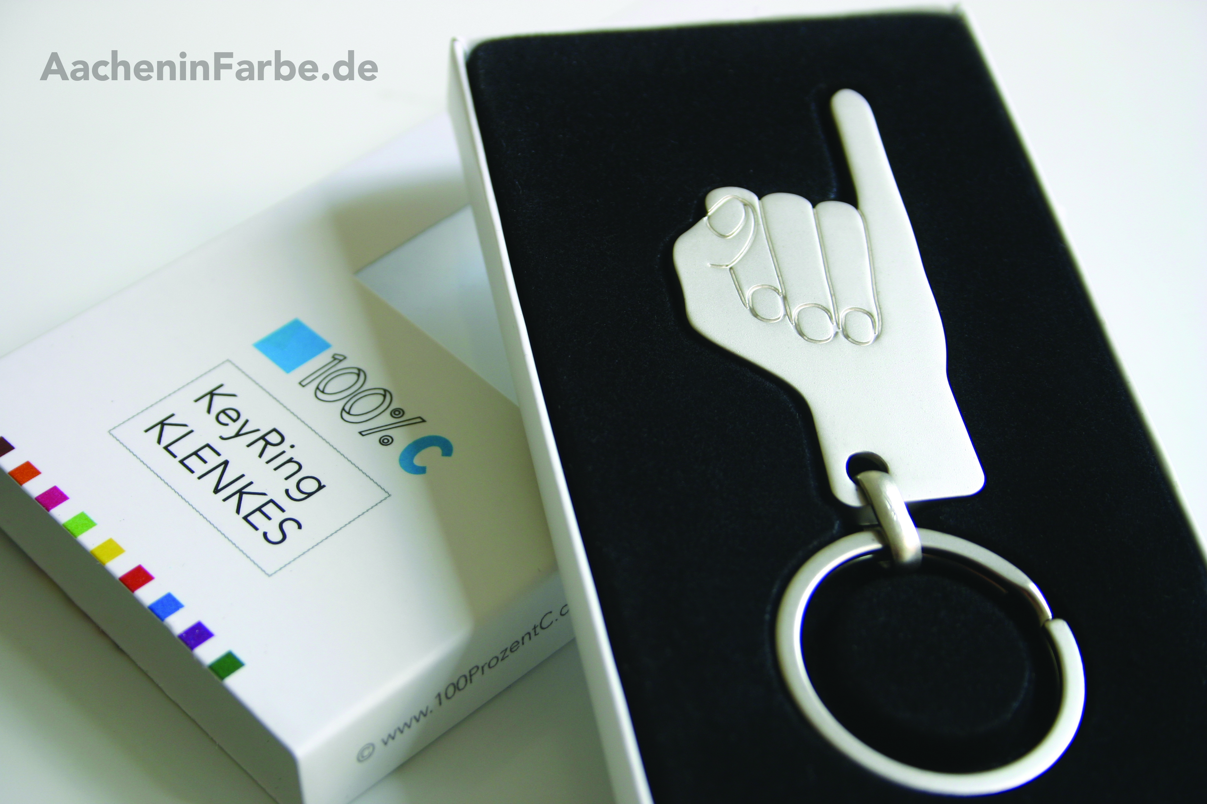 Schlüsselanhänger "KeyRing Klenkes"